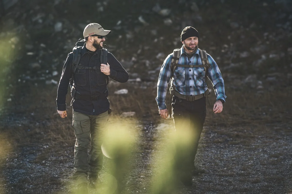 koszula turystyczna męska, koszula trekkingowa w góry